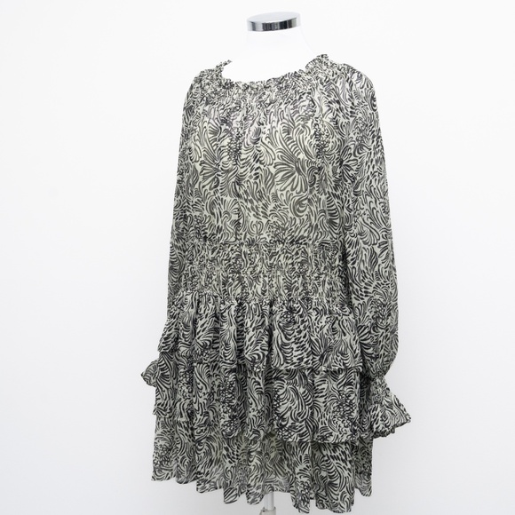 Cinq a Sept - Janelle Mini Ruffle Dress - Picture 14 of 16